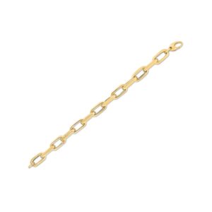 14k Yellow Gold French Cable Link Bracelet (9.00 mm)