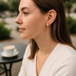 Real 14k Yellow Gold Rectangular Stud Earrings Real 14k Yellow Gold Rectangular Stud Earrings