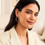 Simple 40mm Hoop Earrings 4mm Thick 14k Yellow Gold