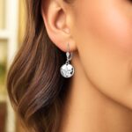 Sterling Silver Sand Dollar Drop Dangle Earrings Sterling Silver Sand Dollar Drop Dangle Earrings