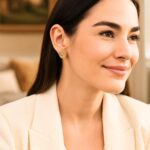 Women's 14K Yellow Gold Interlocking Trinity Stud Earrings 11mm