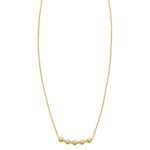 14K Yellow Gold Diamond Cut Rope Chain with Beads and CZ Stones 14K Yellow Gold Diamond Cut Rope Chain with Beads and CZ Stones