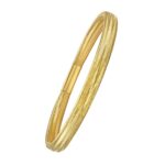 14K Yellow Gold Medium Stretch Mesh Bracelet 5.4 mm