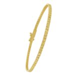 14K Yellow Gold Mini Glacier Bracelet 2.1 mm