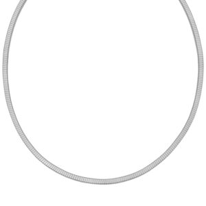 Sterling Silver Cubogas Chain Necklace 16 & 18 Inch