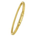 Gold Plated Sterling Silver Cubogas Chain Bracelet