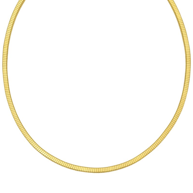Vermeil Cubogas Chain Necklace