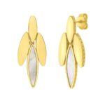 14K Yellow Gold La Grand Dame Dangling Earrings