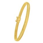 Tubogas Bracelet 5 mm 14K Yellow Gold