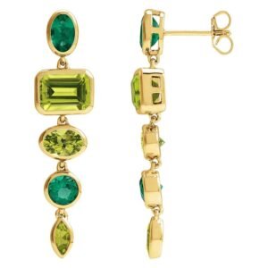 Gold Dangle Earrings