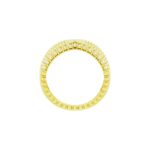 Negative Space Diamond Ring 14K Gold 1/2 CTW Side view Negative Space Diamond Ring 14K Gold 1/2 CTW Side view