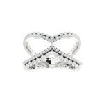 Negative Space Diamond Ring 14K White Gold 1/2 CTW Negative Space Diamond Ring 14K White Gold 1/2 CTW