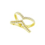 Negative Space Diamond Ring 14K Yellow Gold 1/2 CTW Negative Space Diamond Ring 14K Yellow Gold 1/2 CTW