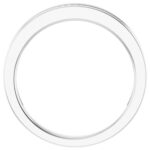 Baguette Vertical Channel Set Diamond Ring 3 mm Side