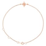 North Star Bracelet 14K Rose Gold