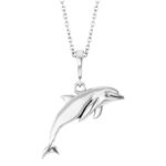 14K Gold Dolphin Pendant Necklace 14K Gold Dolphin Pendant Necklace