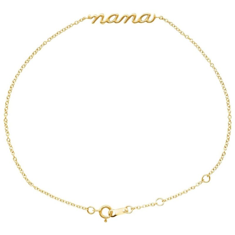 14K Gold Nana Bracelet