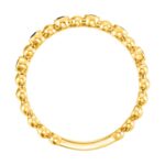 14k Gold Beaded Blue Sapphire Stackable Ring 1.75mm Thickness 14k Gold Beaded Blue Sapphire Stackable Ring 1.75mm Thickness