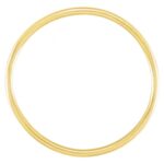 1mm Thin Plain Stackable Ring 14K Gold