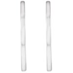 925 Sterling Silver Hinged Hoop Earrings All Small Sizes 1.65 mm thick