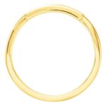 14K Gold God Is Greater Than the Highs and Lows Ring Thickness