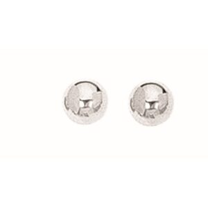 Sterling Silver Ball Stud Earrings (5.00 mm)