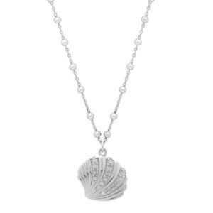 925 Sterling Silver Seashell Necklace