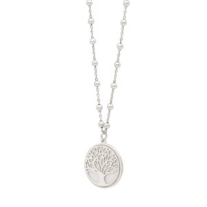 Sterling Silver Tree of Life Pendant Necklace