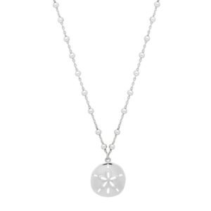 Sterling Silver Sand Dollar Necklace