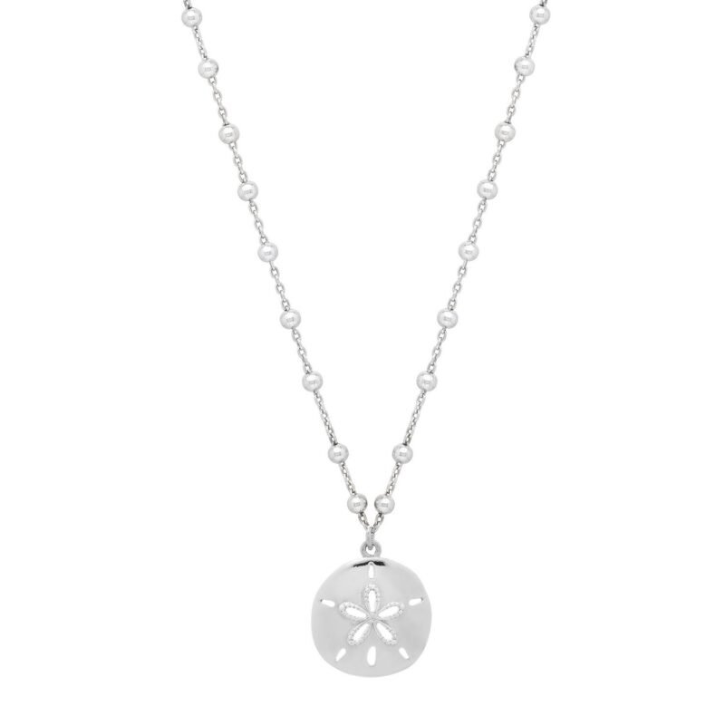 Sterling Silver Sand Dollar Necklace