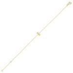 Real 14K Yellow Gold Little Girl Bracelet