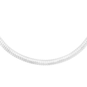 Sterling Silver 8mm Tubogas Necklace