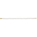 Real 14K Yellow Gold Akoya Pearl Bracelet