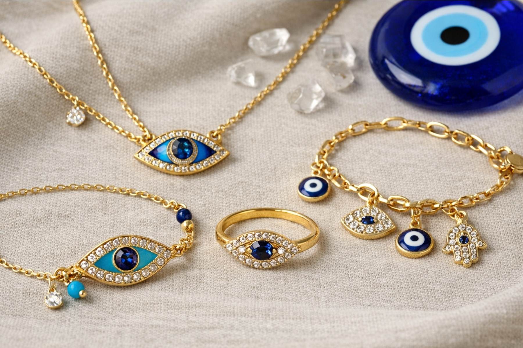 Evil Eye Jewelry Meaning: What It Symbolizes & How to Wear It Evil Eye Jewelry Meaning: What It Symbolizes and How to Wear It